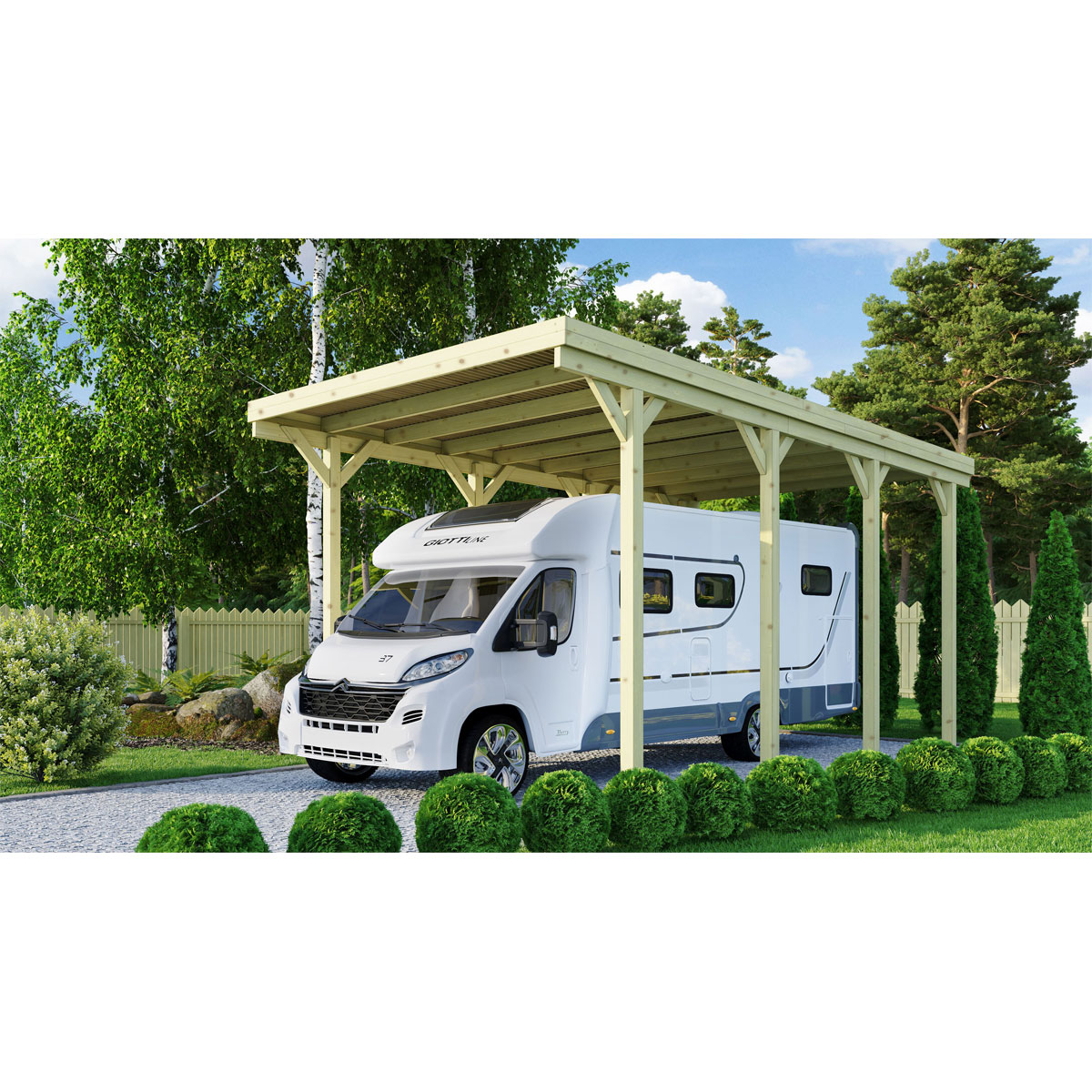 Karibu Caravan Carport