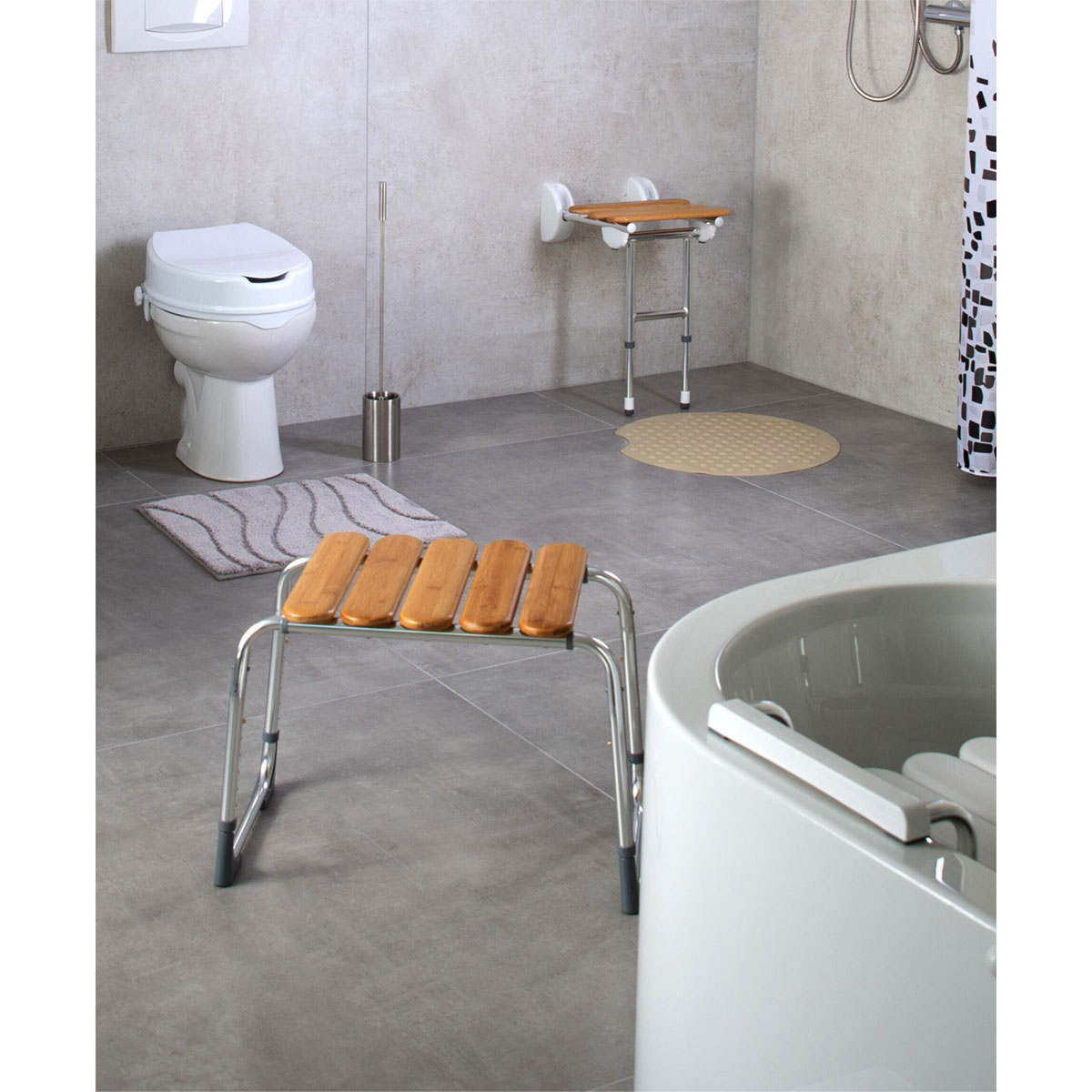 Ridder  Bad-Hocker höhenverstellbar Pro natur Bild 4