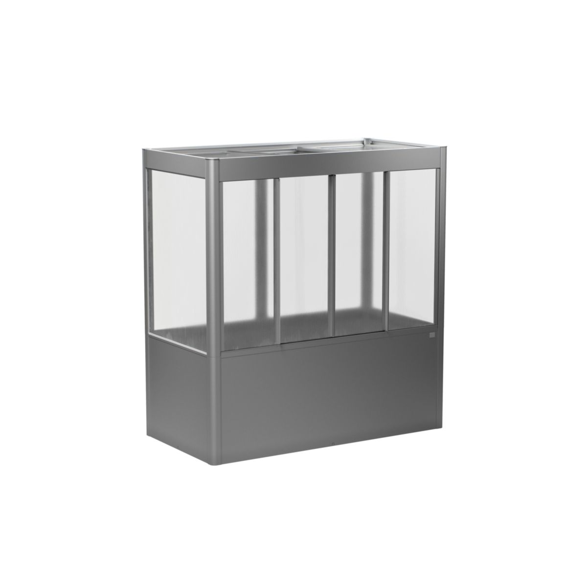 Biohort Gewächshaus Florentina 202 x 103 x 213 cm quarzgrau