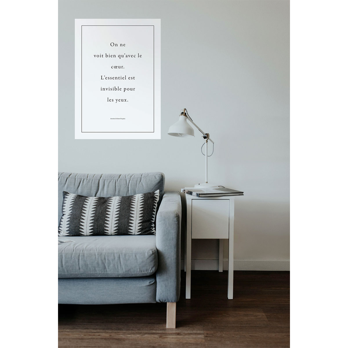 Komar  Wandtattoo Antoine 50x70 cm Bild 1