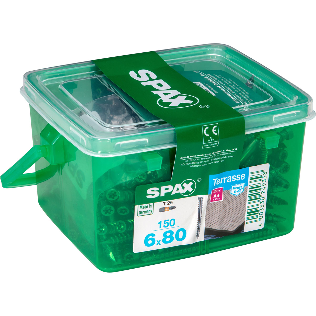 Spax Terrassenschrauben Zylinderkopf Bild 2