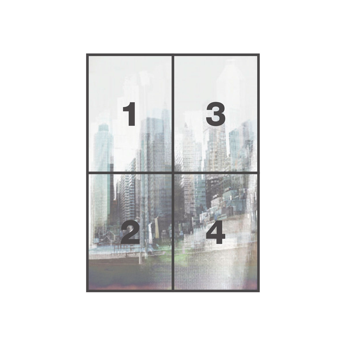 Komar  Papier Fototapete Rush 184x254 cm Bild 3