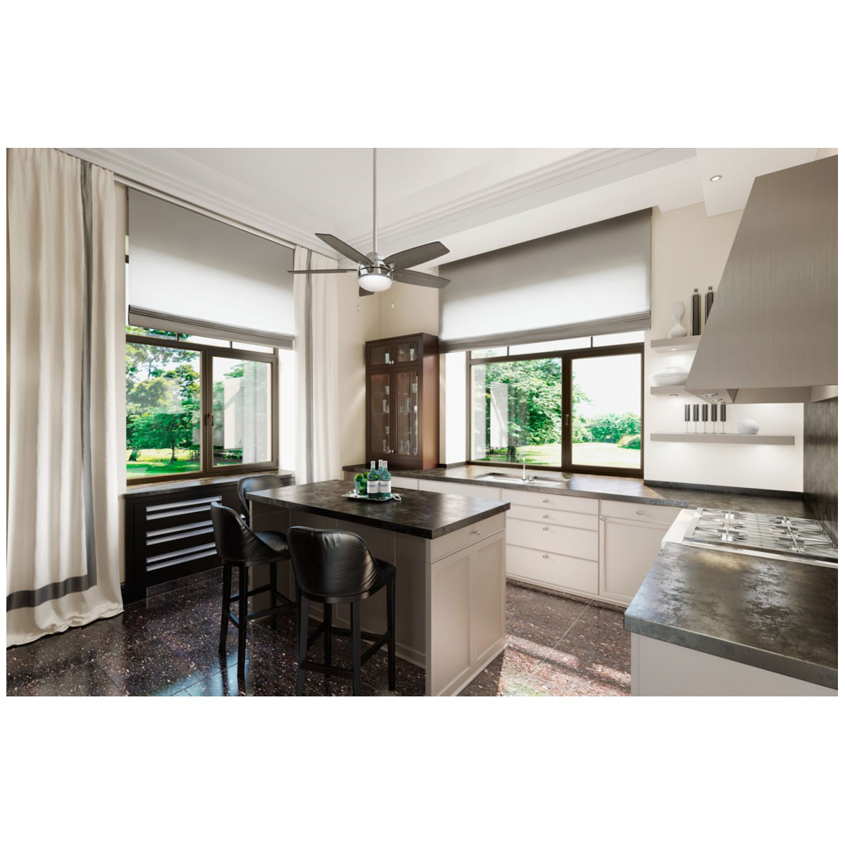 Hunter Fan Hunter Deckenenventilator Arcot 117 cm Nickel gebürstet Bild 10