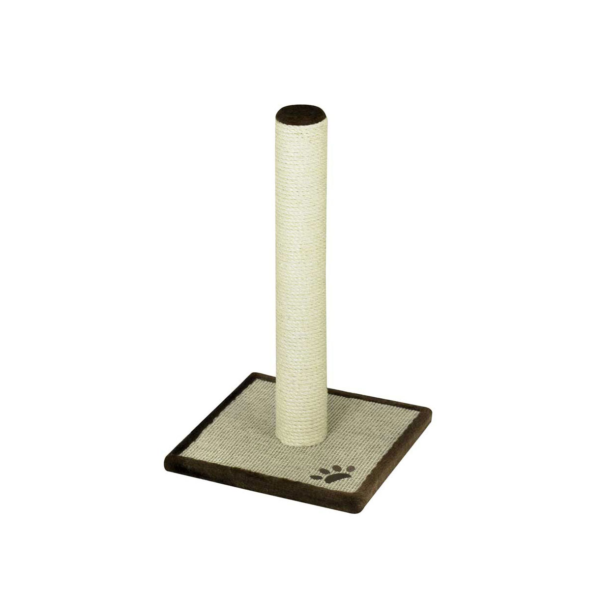 Nobby Kratzbaum Classic II 36 x 36 x 60 cm Leinenoptik beige-braun