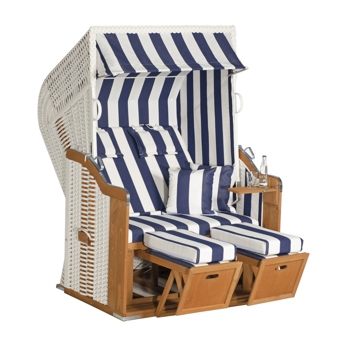 SunnySmart Strandkorb Rustikal 250 Plus KS-weiß