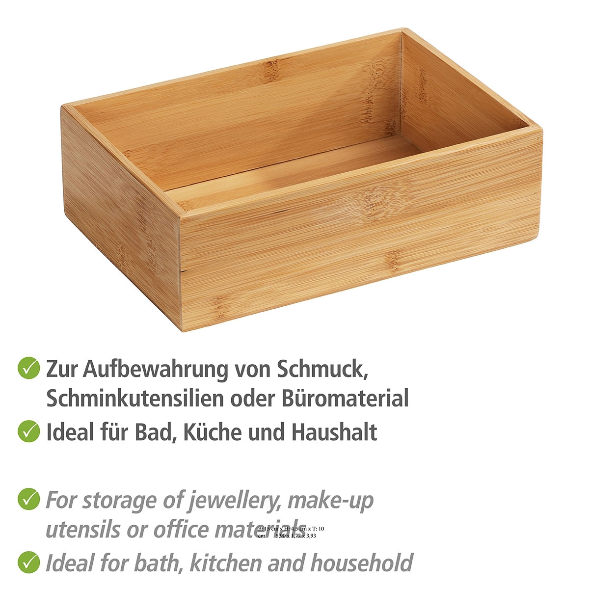 Wenko Bambus Ablage Terra L Bild 3