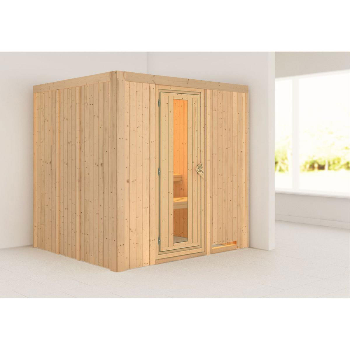 Karibu Sodin Fronteinstieg ohne Ofen ohne Kranz Energiespartür Bild 1