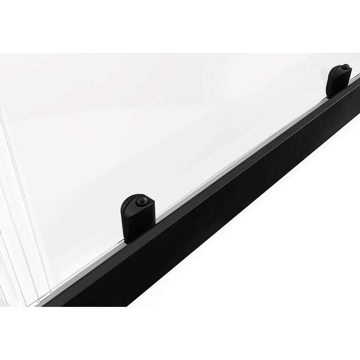 Aurlane Glasdusche Factory Front schwarz 120 x 80 x 200 cm Bild 3