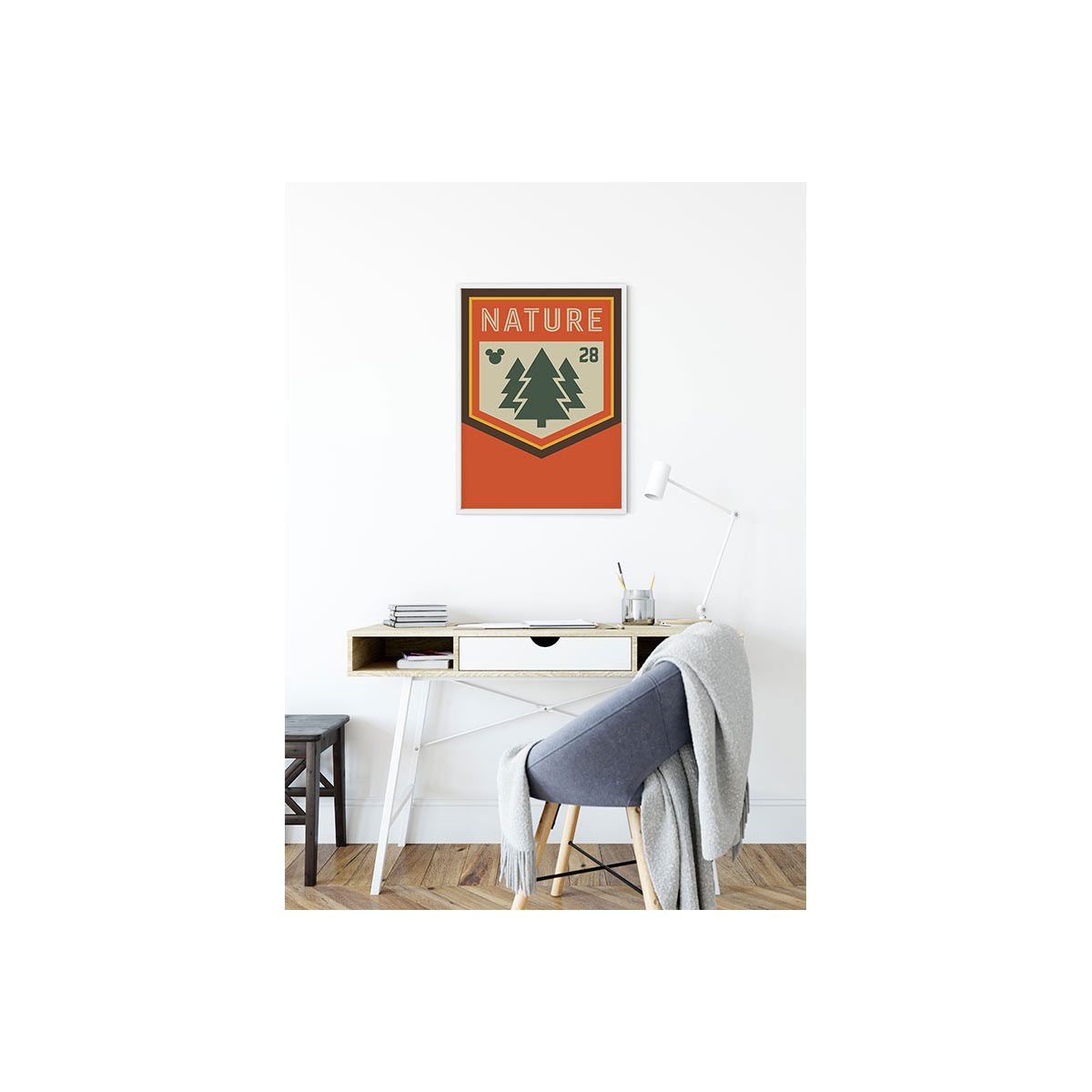 Komar  Wandbild Mickey Mouse Nature 40x50 cm Bild 5