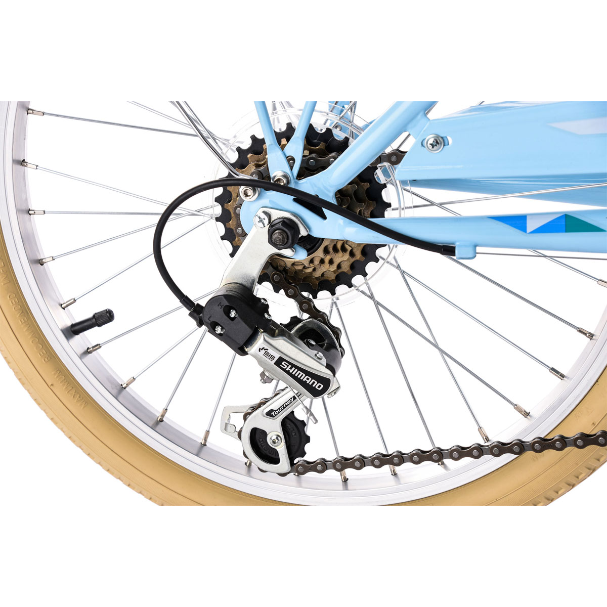 KS Cycling Kinderfahrrad Toscana 20 Zoll blau Bild 3