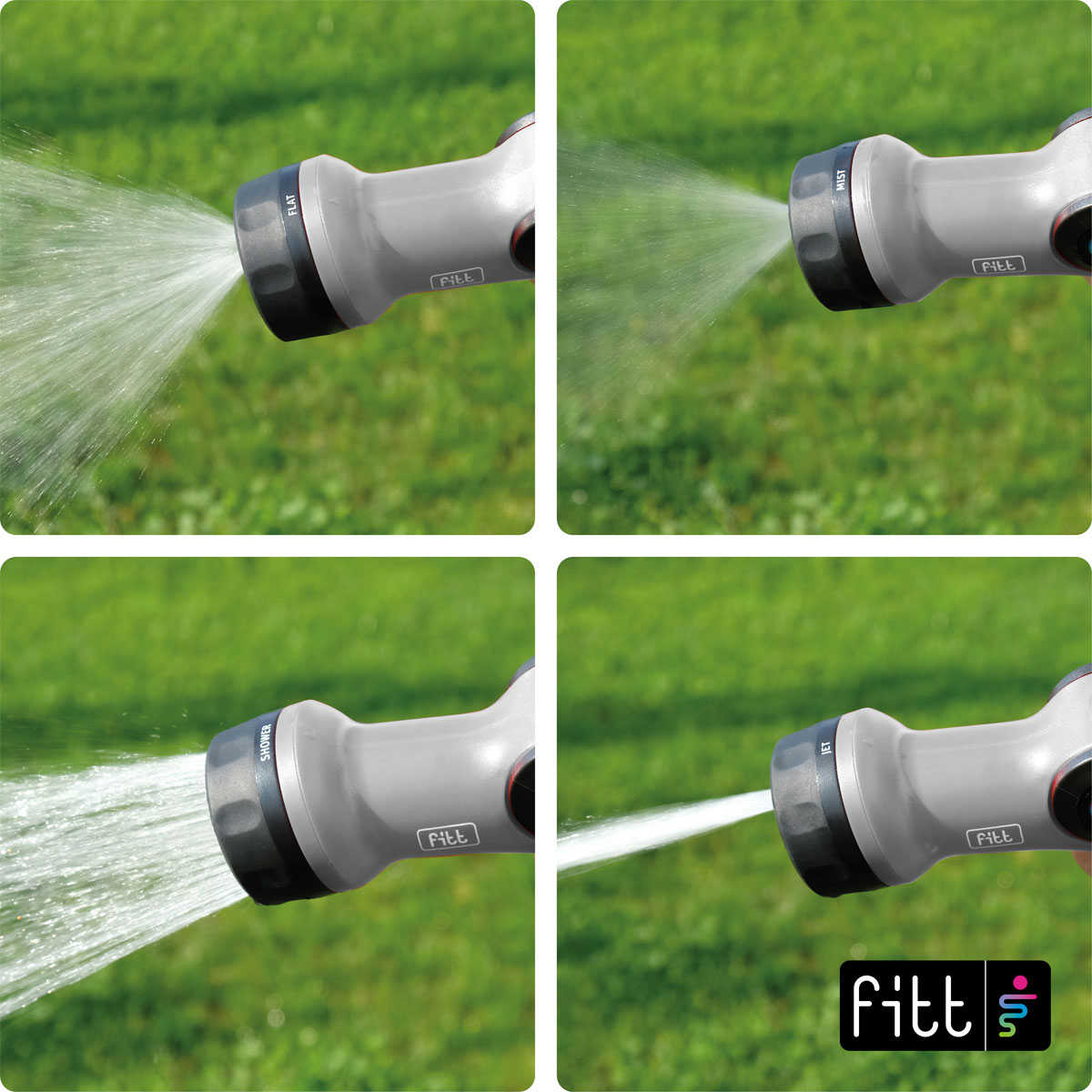 Gartenschlauch ausziehbar kompakt leicht und sofort einsatzbereit 15 m mit Multifunktions-Pistole Bild 6