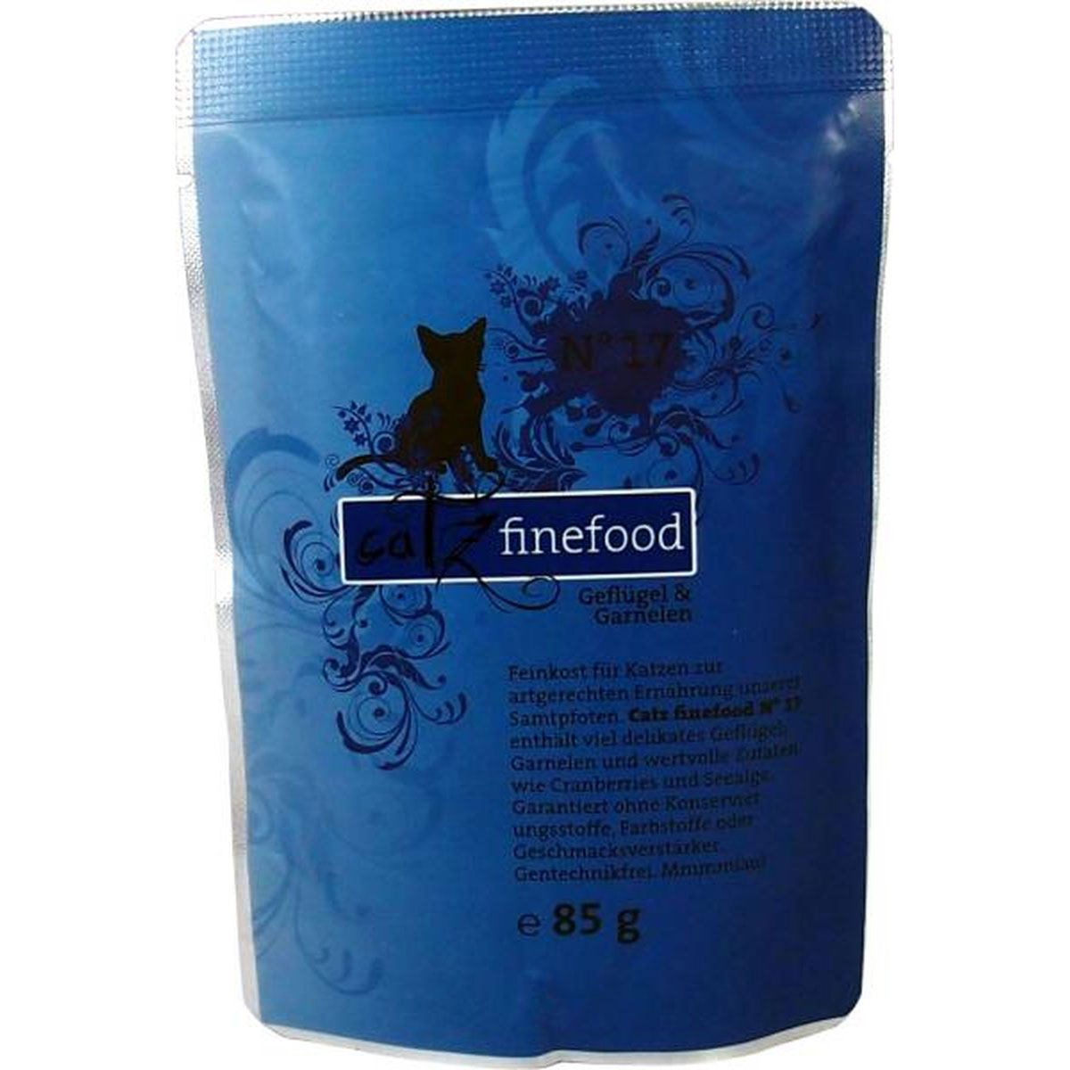 Catz finefood  PortionsbeutelNo.17 Gefl Garnele 85g