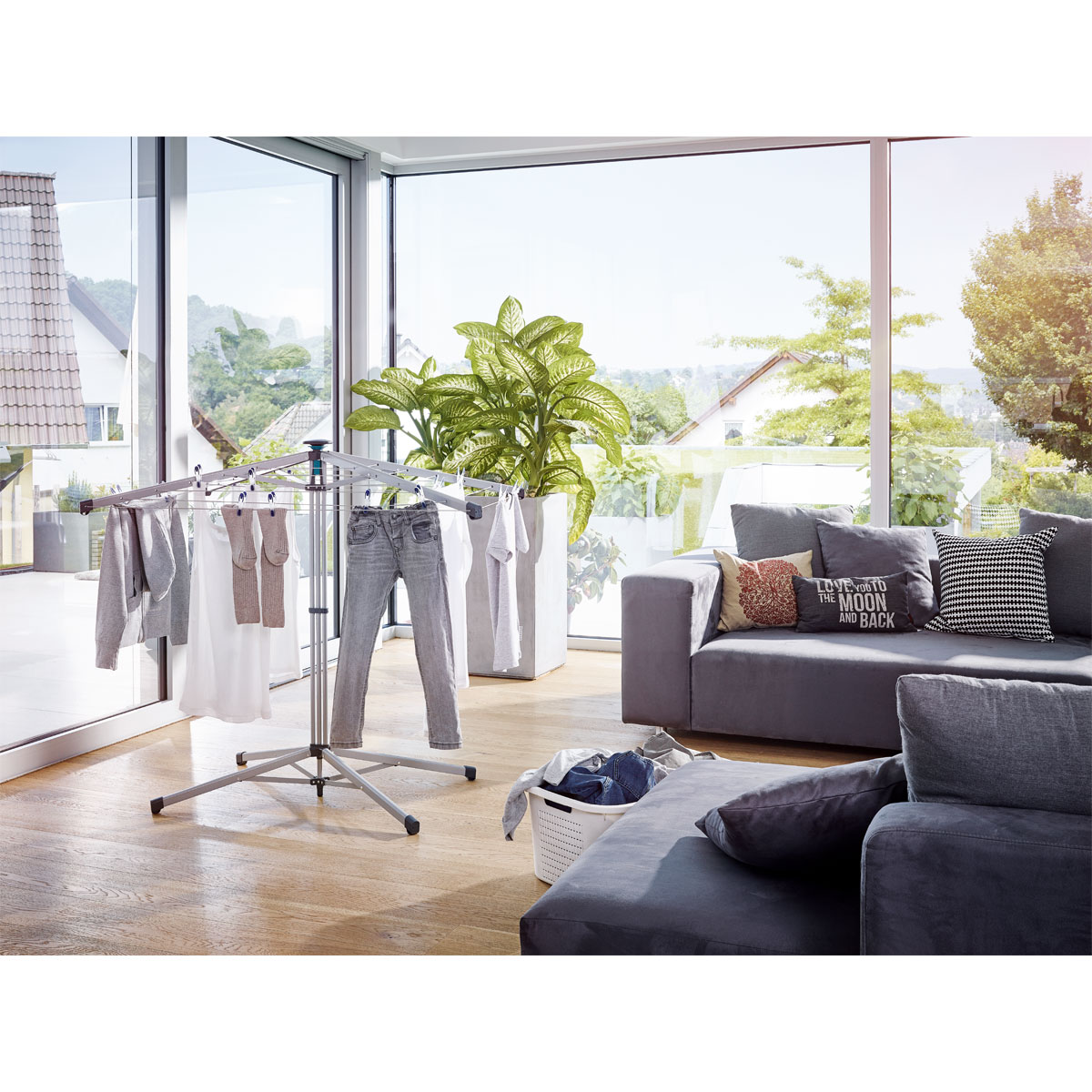 Leifheit  Wäscheschirm LinoPop-Up 140 Bild 4