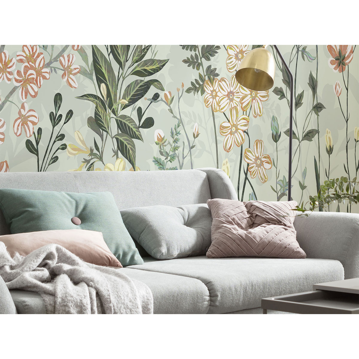 Komar  Vlies Fototapete Hay Meadow 400x250 cm Bild 10