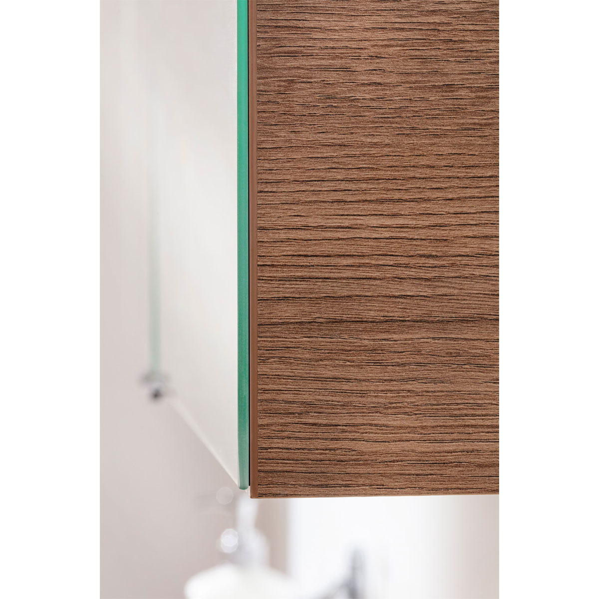 Fackelmann Set Badmoebel-Set Vita 120cm Breite bestSPS WBU+Gussmarmor-WT SummerOak grifflos Bild 6