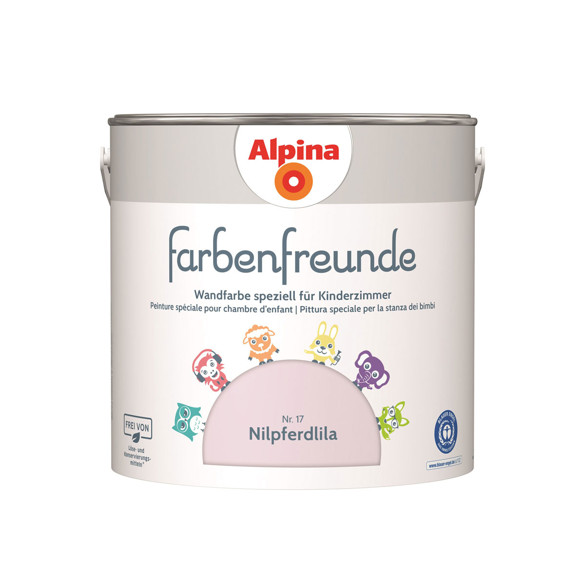 Alpina Farbenfreunde Nilpferdlila 2,5 L