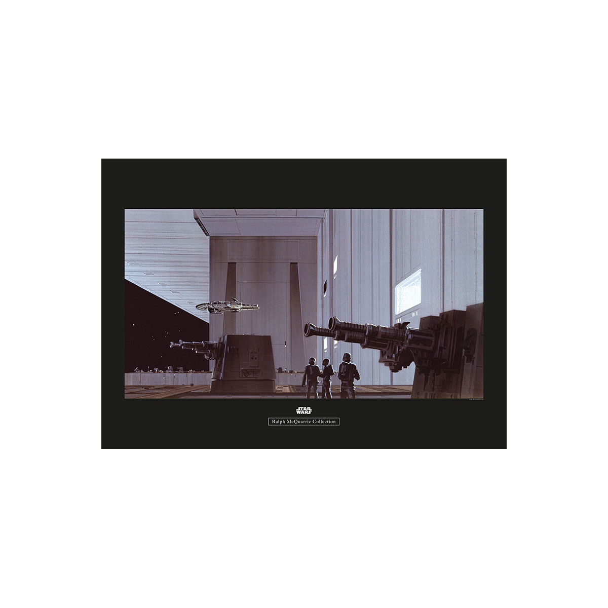 Komar  Wandbild Star Wars Classic Death Star Hangar 70x50 cm Bild 2