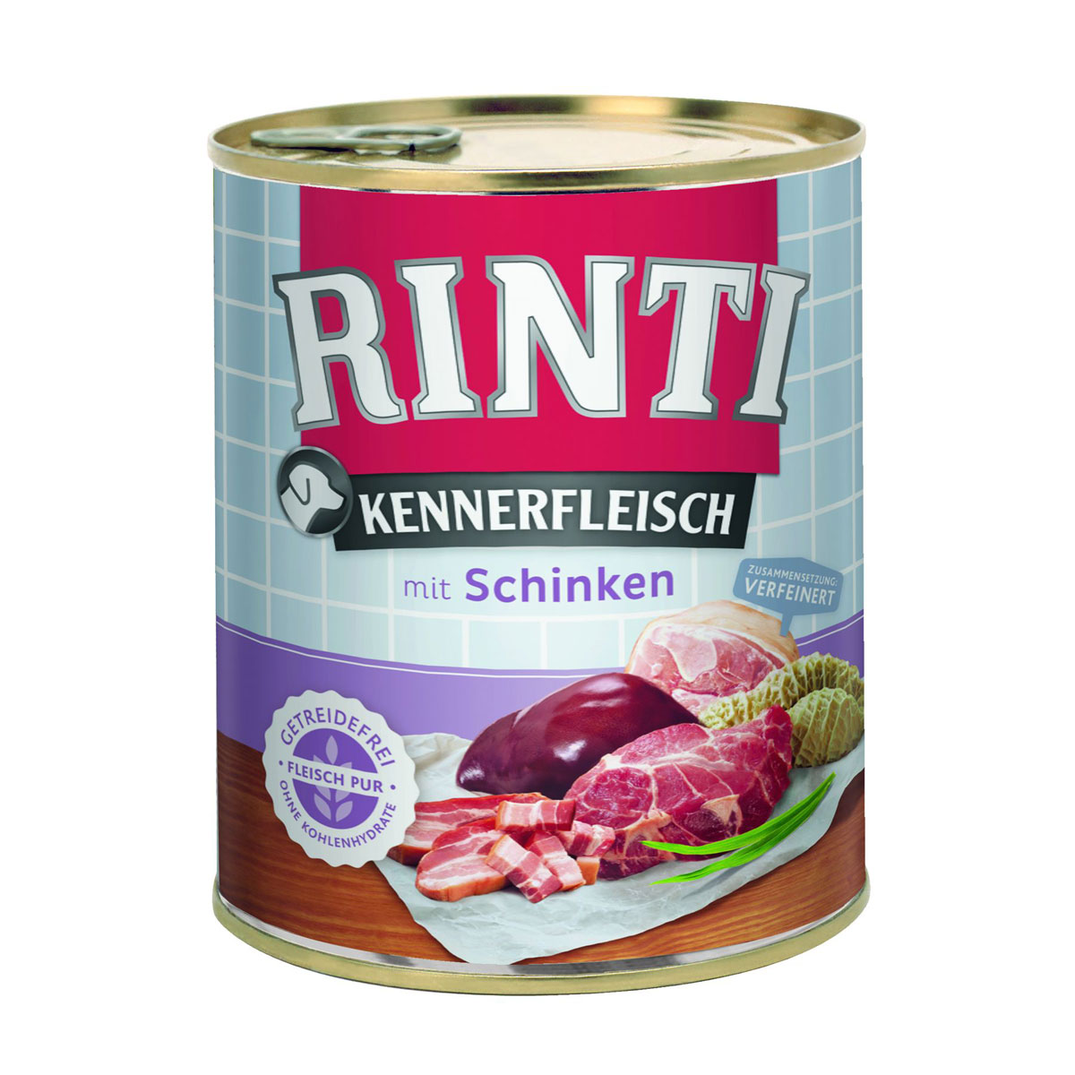 Rinti  Dose Kennerfleisch Schinken 800g