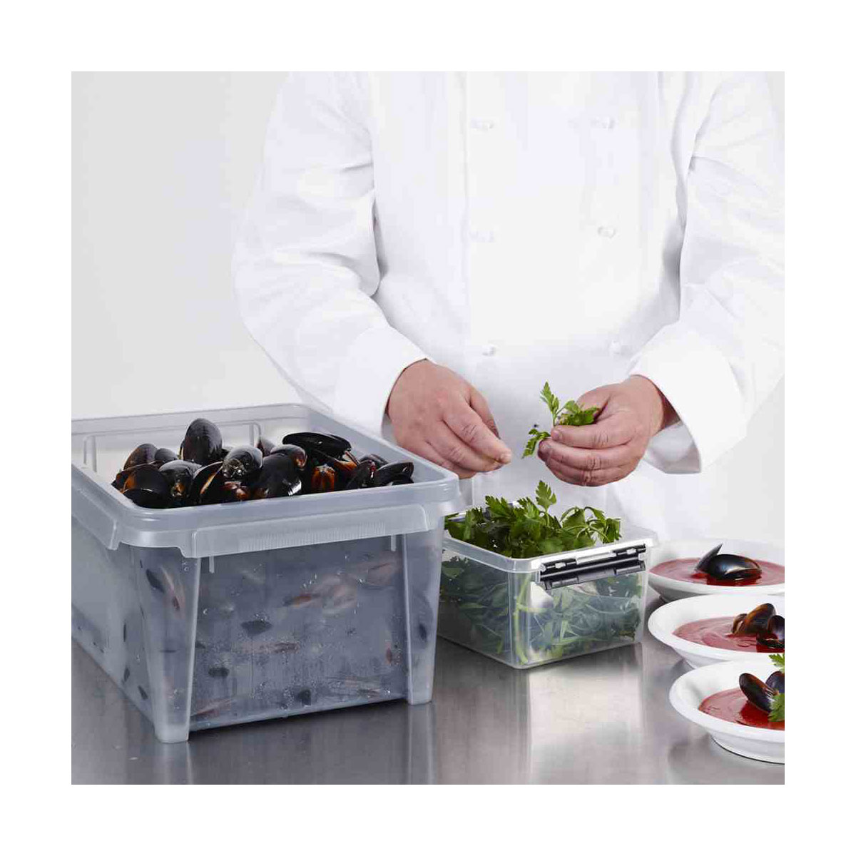 Box wasserdicht 12 l grau Bild 2