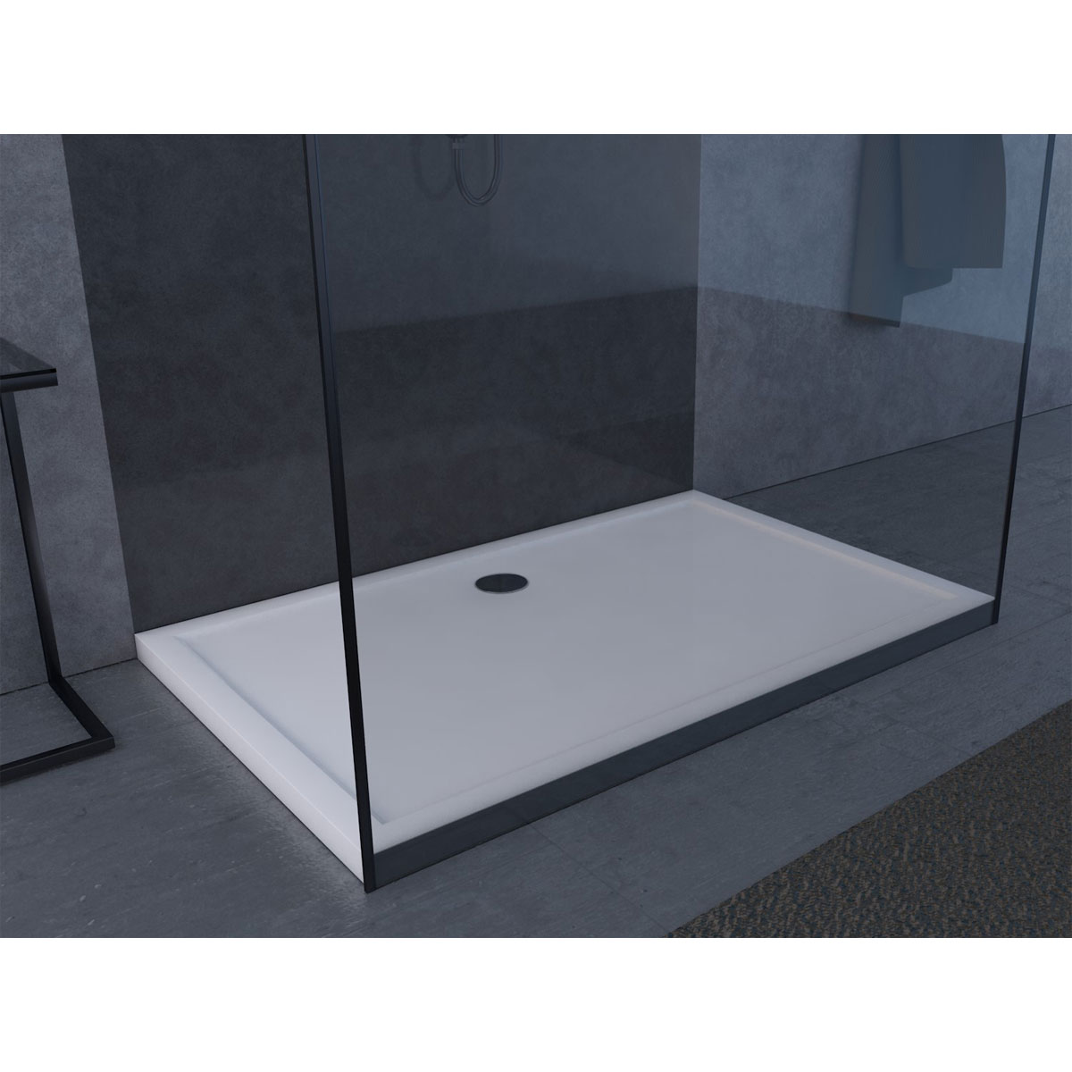 Aurlane Duschtasse Pure Acryl 140 x 90 cm Bild 2