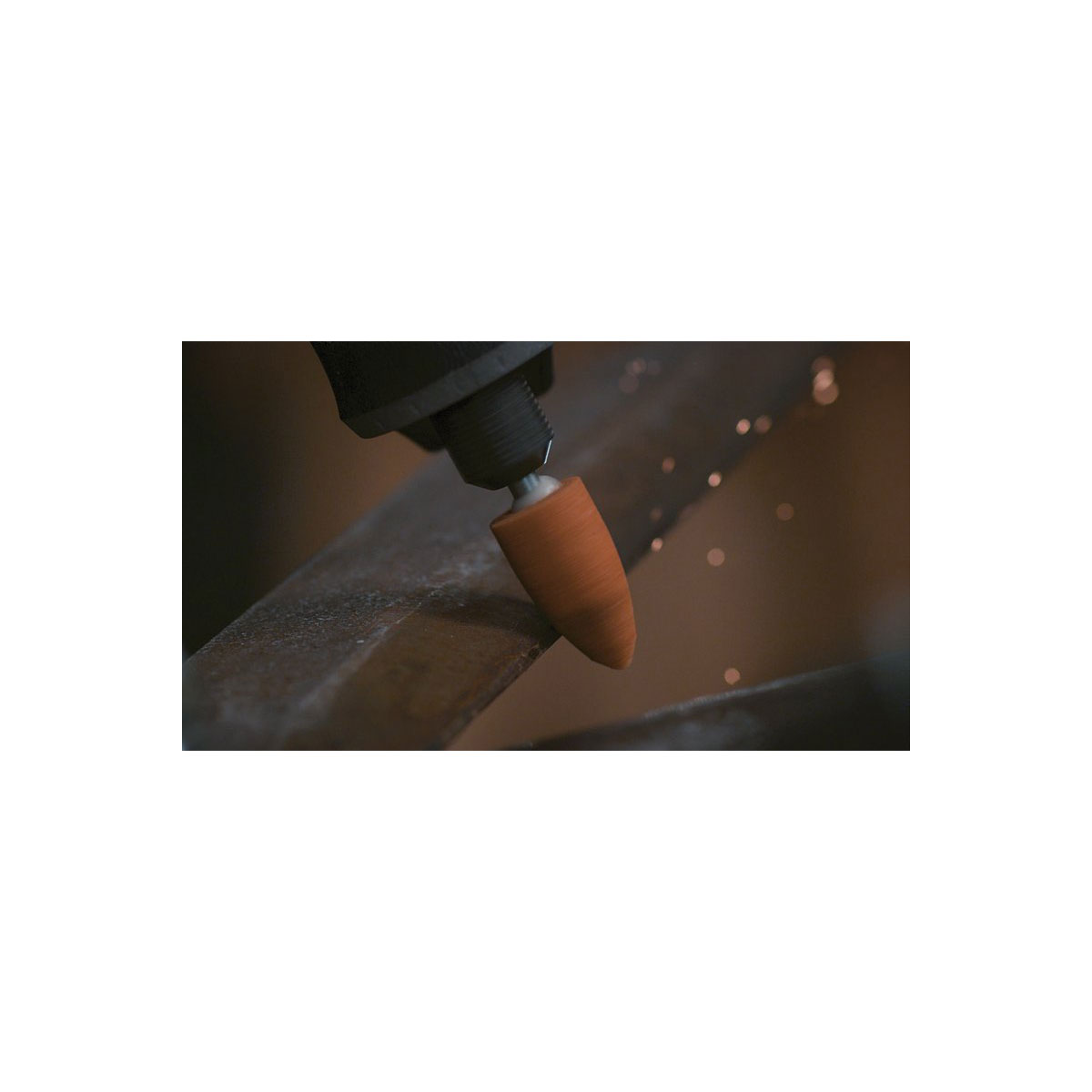 Dremel  Schleifstein Aluminiumoxid Durchmesser 9,5 mm Bild 2