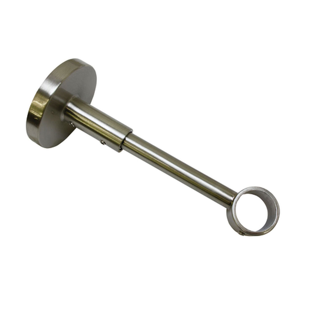 Gardinia Träger Chicago geschlossen für Durchmesser 20 mm 12 cm Edelstahl-optik