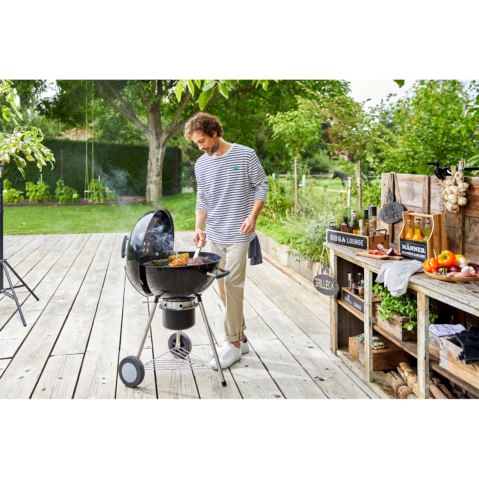 Rothmann Premium Holzkohlegrill R-58 Bild 9