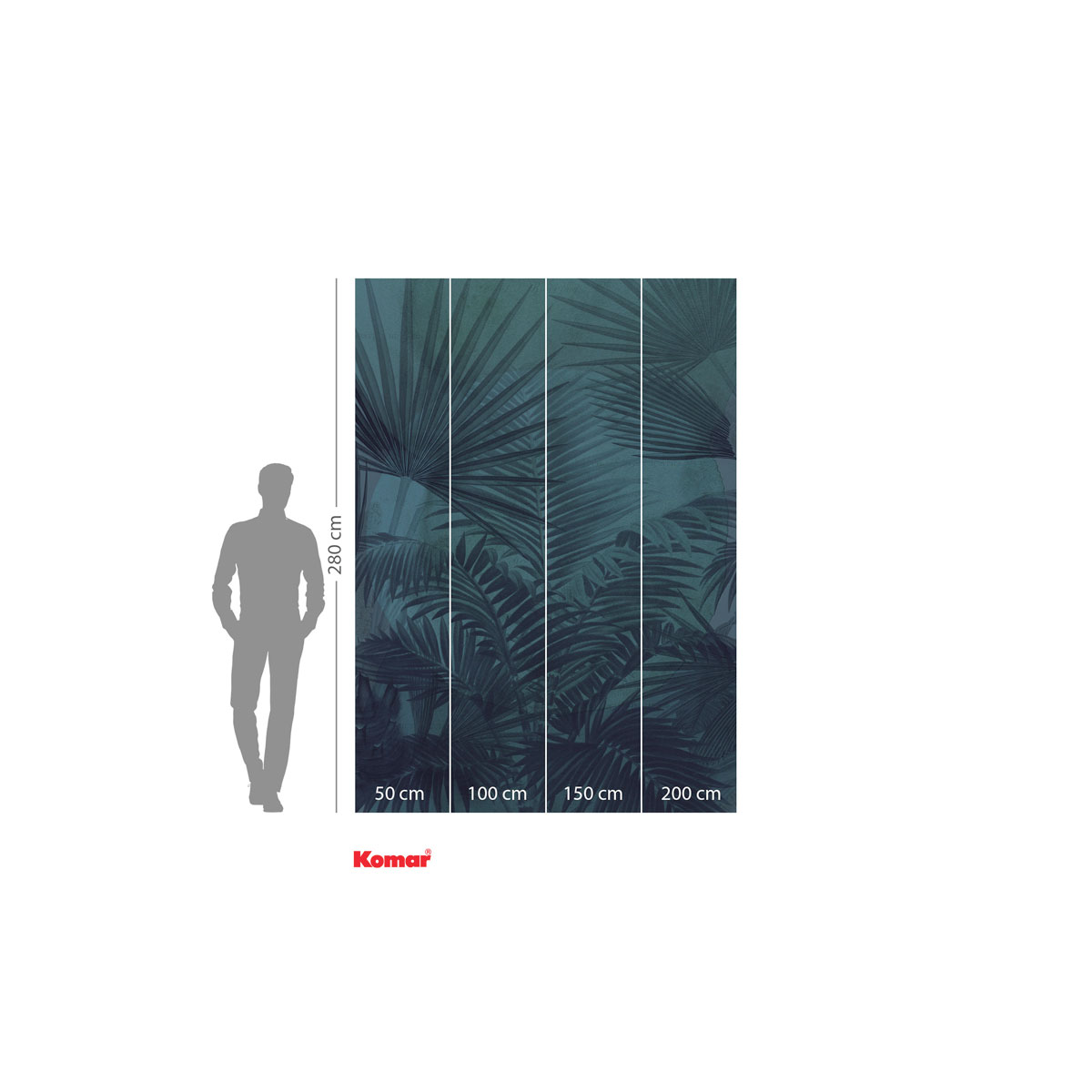 Komar  Vlies Fototapete Transparency 200x280 cm Bild 3