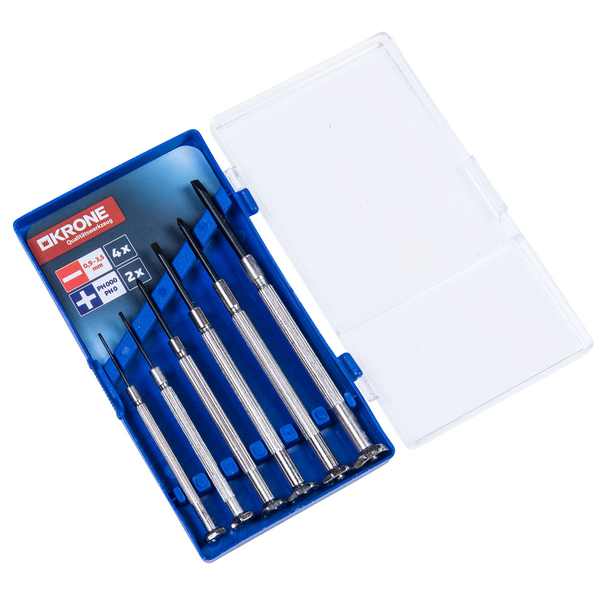 Krone Feinmechaniker-Schraubendreher-Satz SB 6-teilig Bild 1