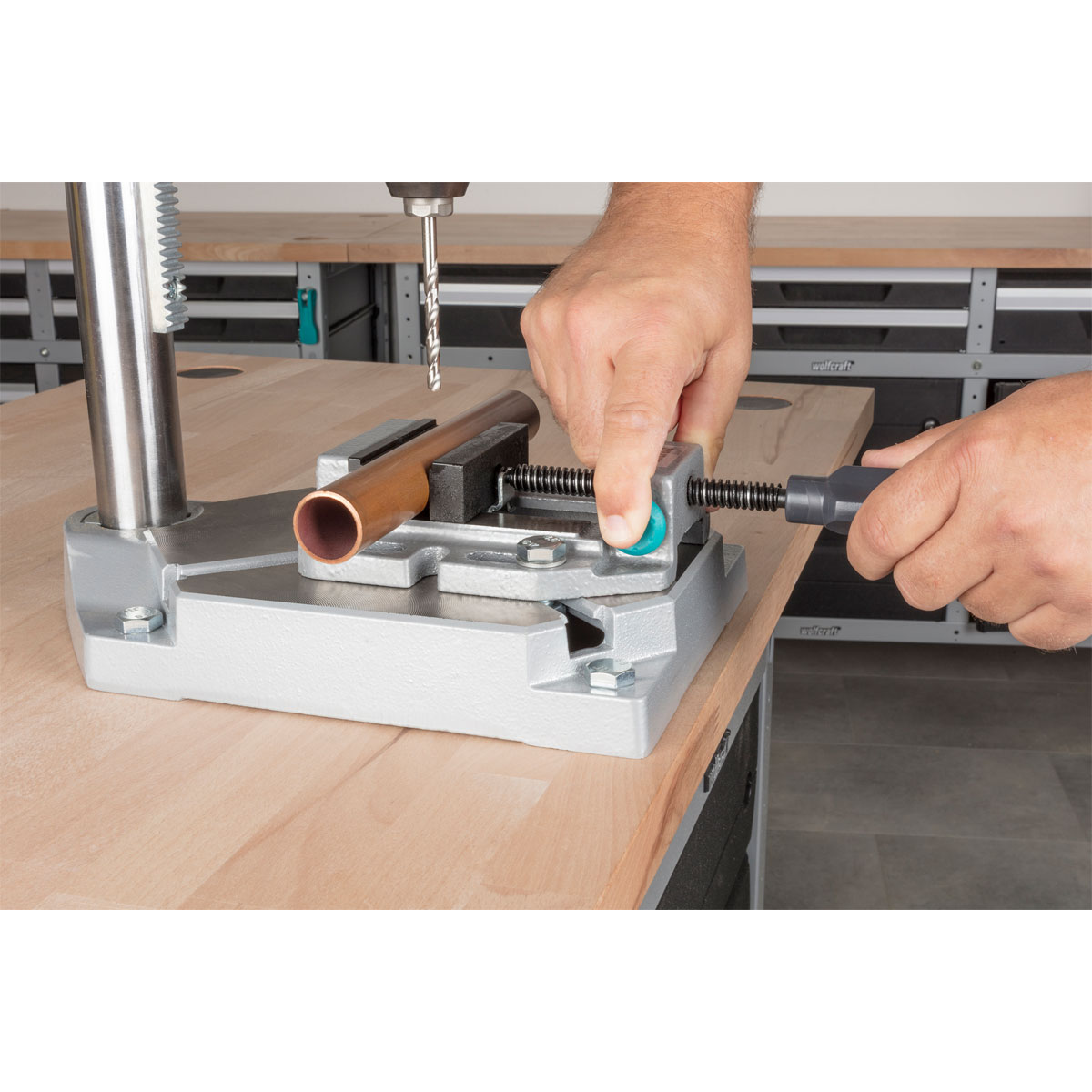 Wolfcraft  Maschinenschraubstock Bild 6