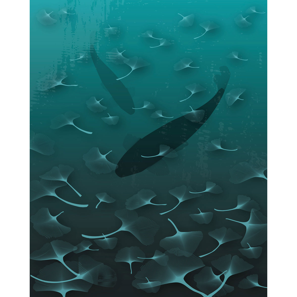 Komar  Vlies Fototapete Ginkgo 200x250 cm Bild 2