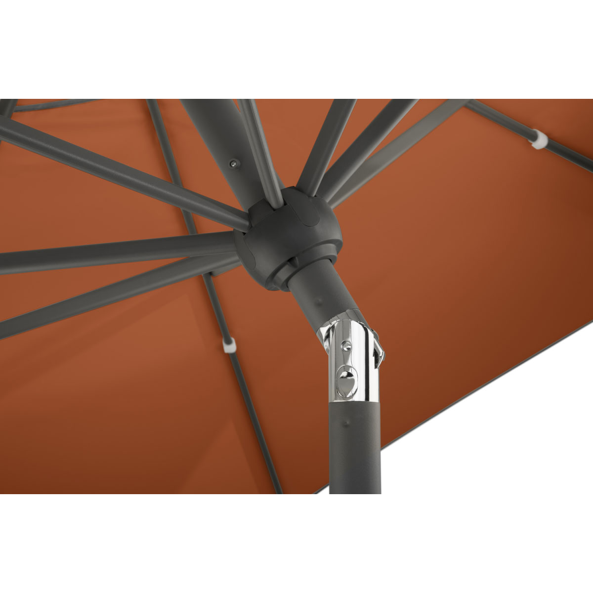 Schneider Schirme Sonnenschirm Adria 300 cm Terrakotta Bild 8