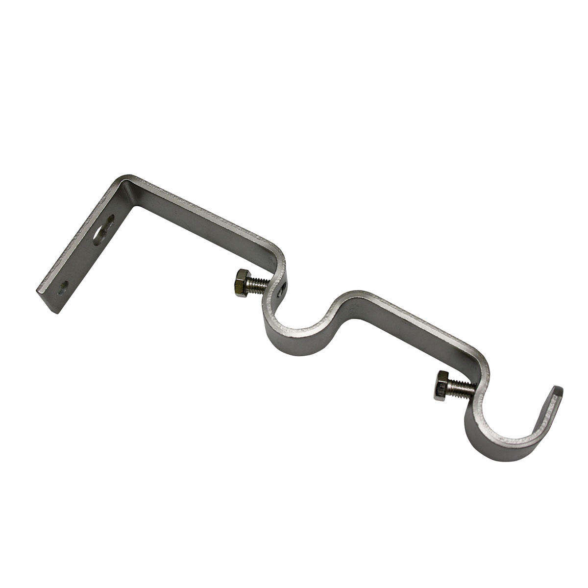 Gardinia Metall-Träger Memphis silber-matt 2 läufig 7-14 cm Bild 1