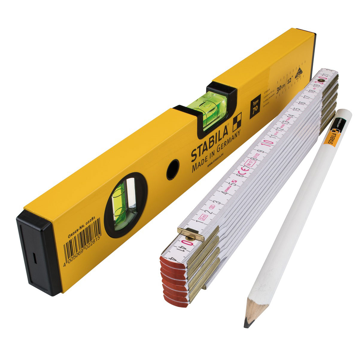 Stabila Messwerkzeuge-Set 3-teilig