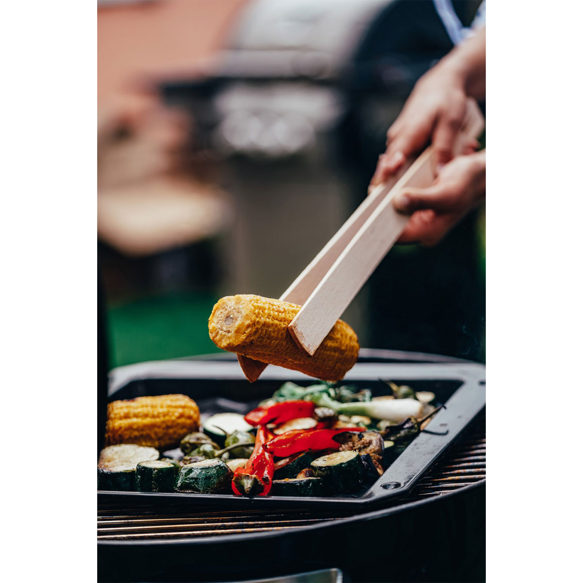 Fackelmann  Holzzange Fair 42 cm Buche Bild 2