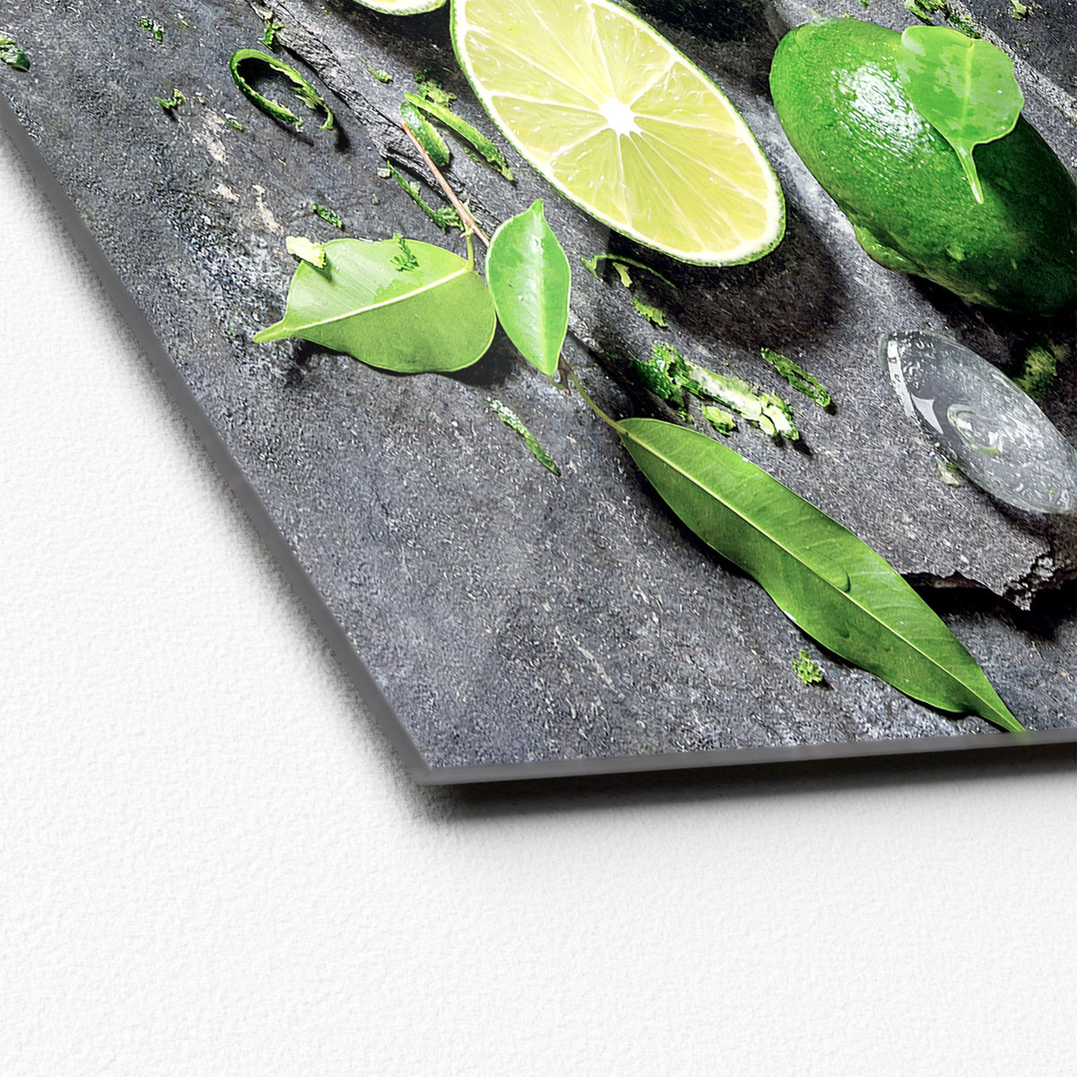 Glas-Art Lemonmix 30 x 30 Glasbild Bild 2