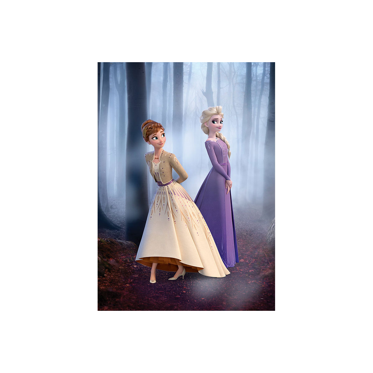 Komar  Wandbild Frozen Wood Walk 40x50 cm Bild 2