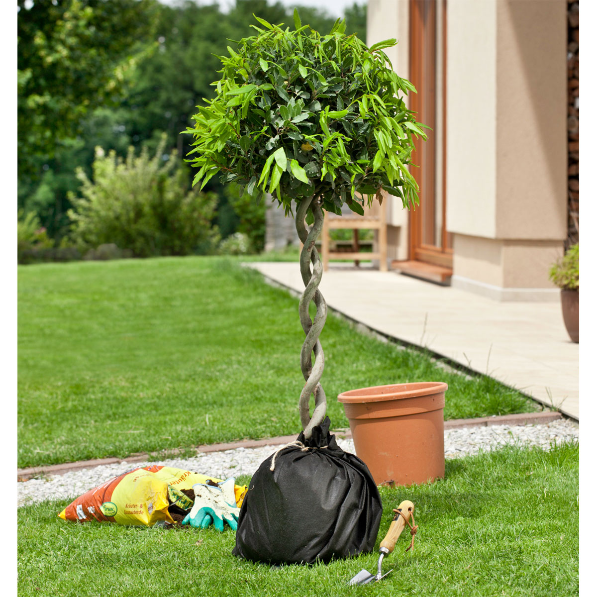 Windhager  Trenn-Vlies für Töpfe 2x1 m 60 g/m² Bild 2