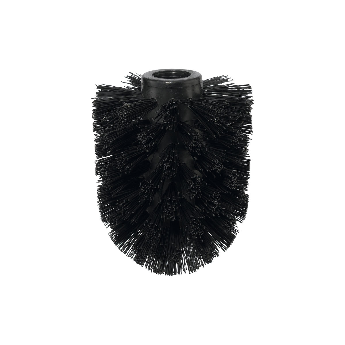 Tesa Ersatz-Toilettenbürstenkopf für WC-Bürstengarnituren schwarz