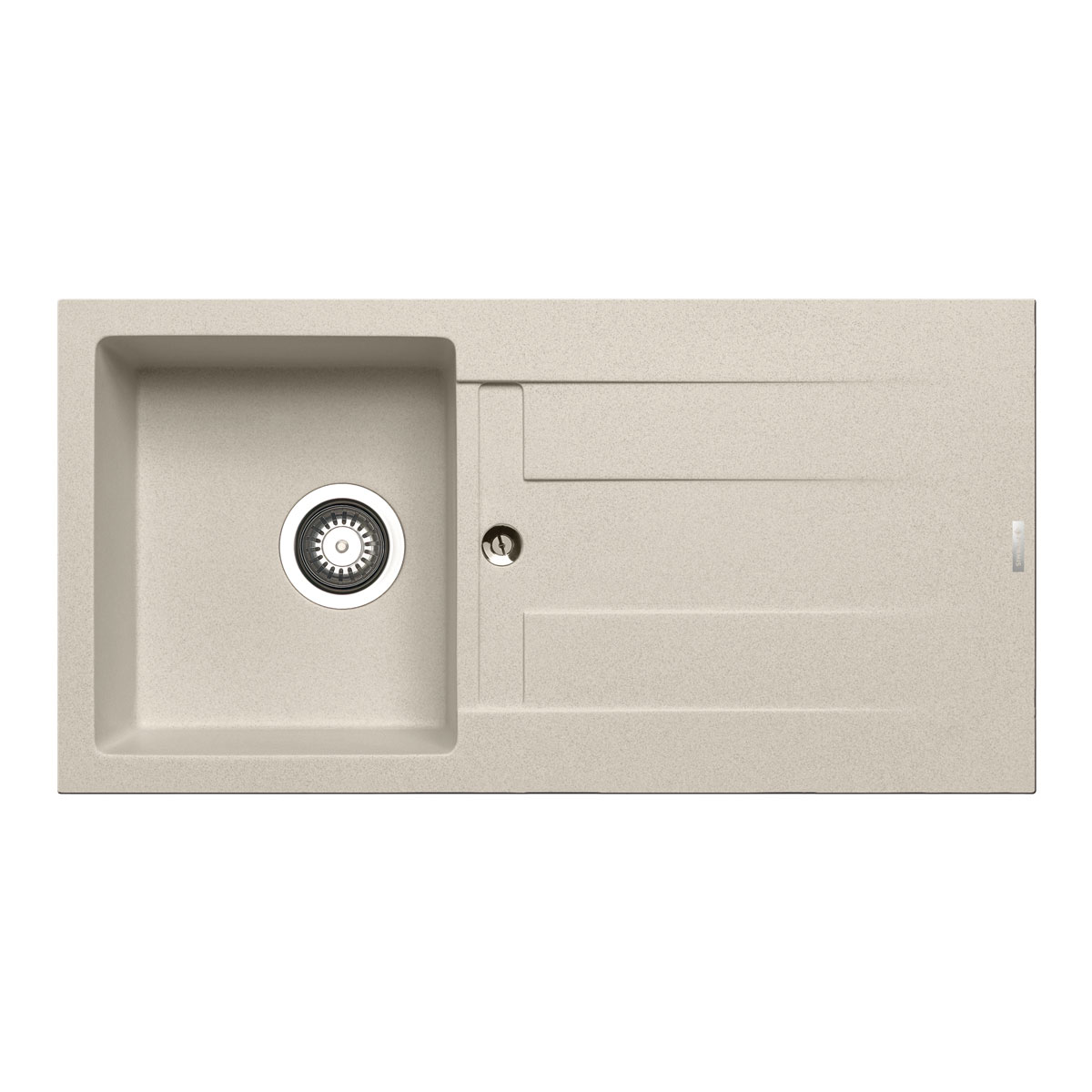 Pyramis  Einbauspuele ATHLOS 86 x 43,5 cm 1B 1D Granit Beige Bild 1