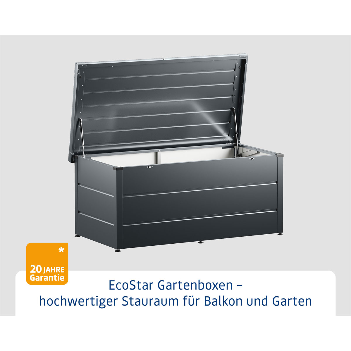 EcoStar  Gartenbox Elegant 1620 RAL7016 Bild 2
