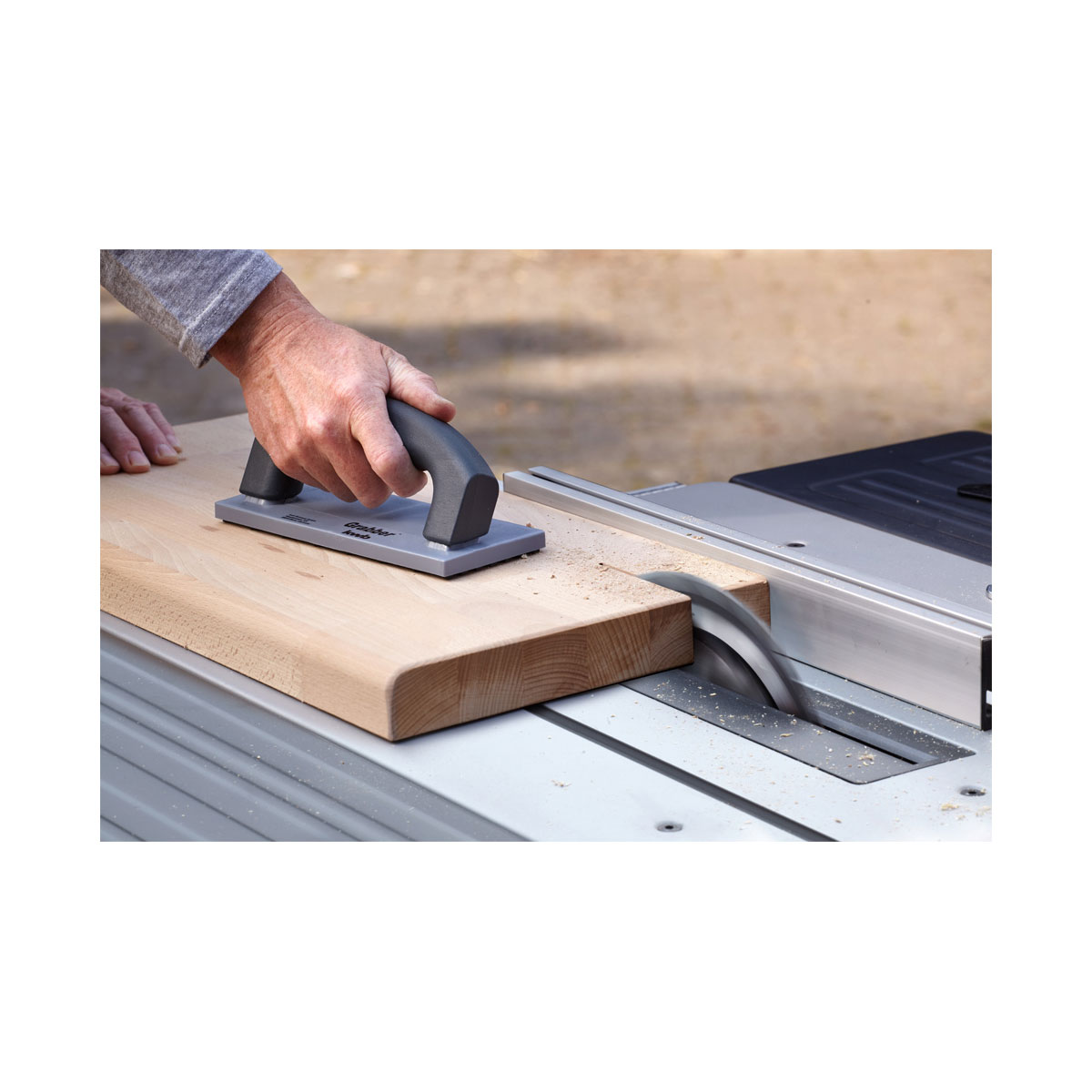 kwb  Werkstückschieber mit Anti-Rutsch Unterseite Bild 2