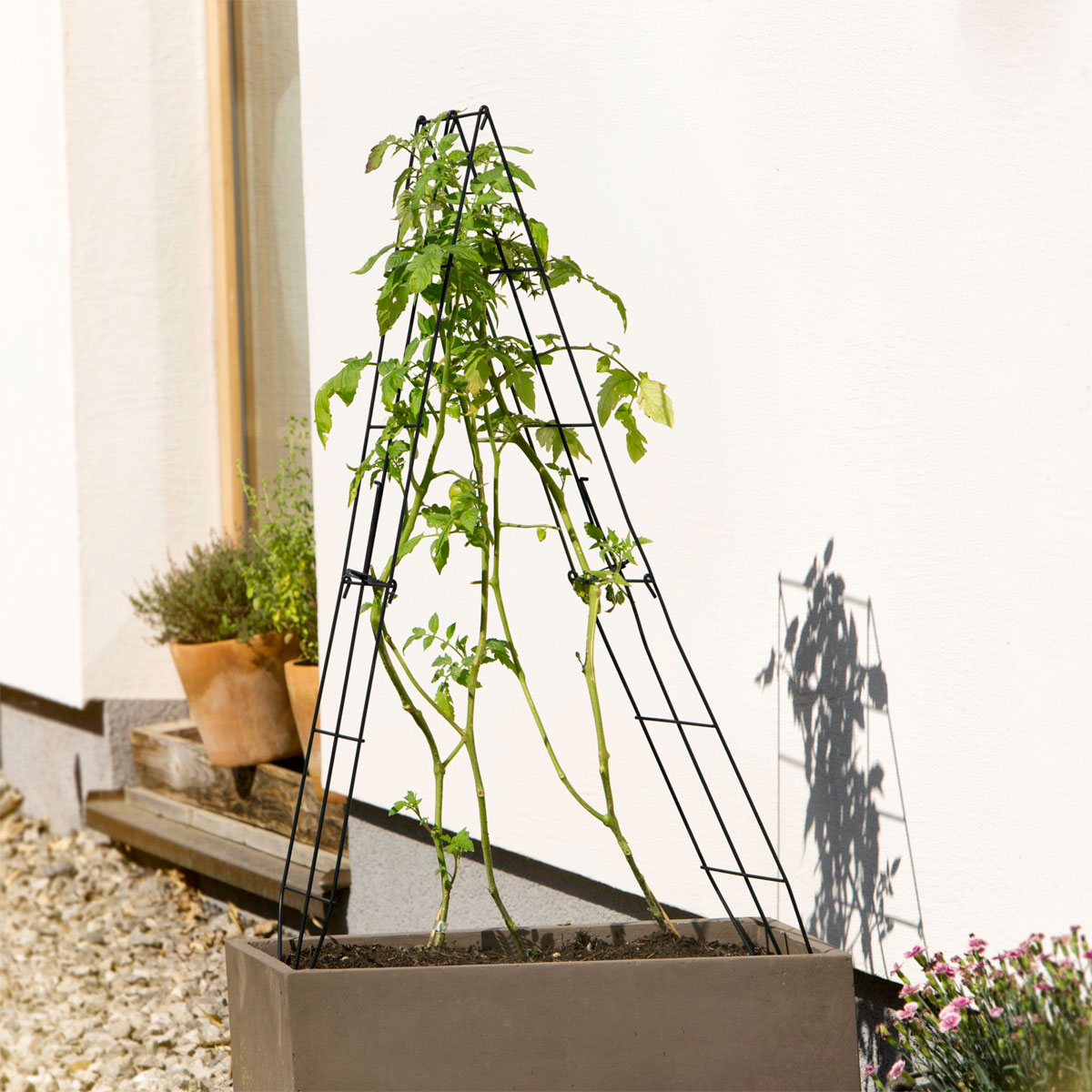 Rankgitter klappbar 30x100cm schw.