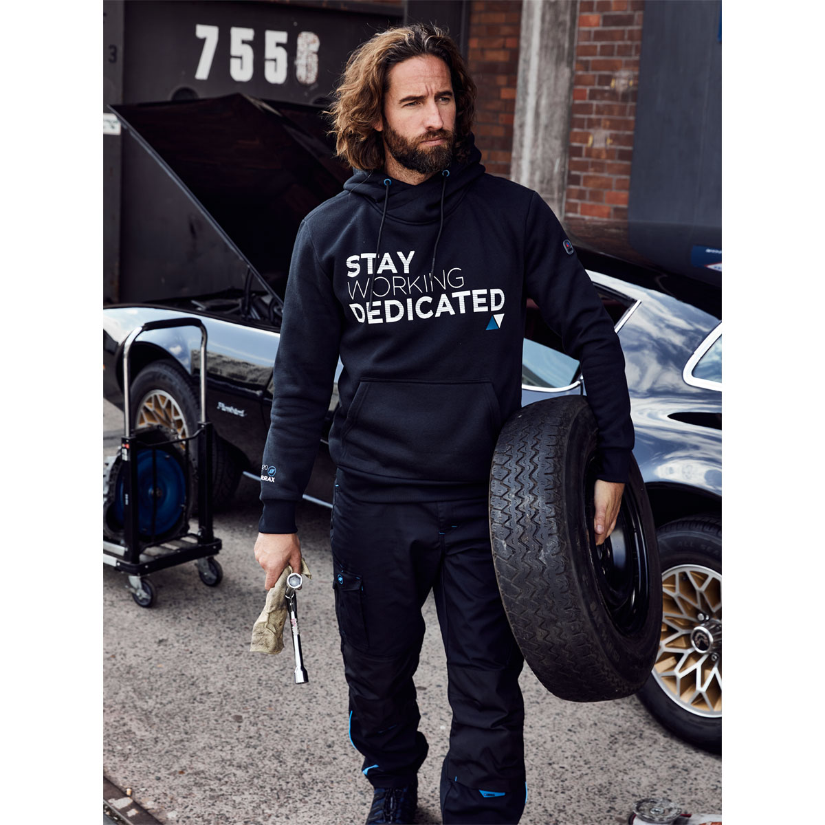 Terrax Workwear  Arbeitshose schwarz Bild 2