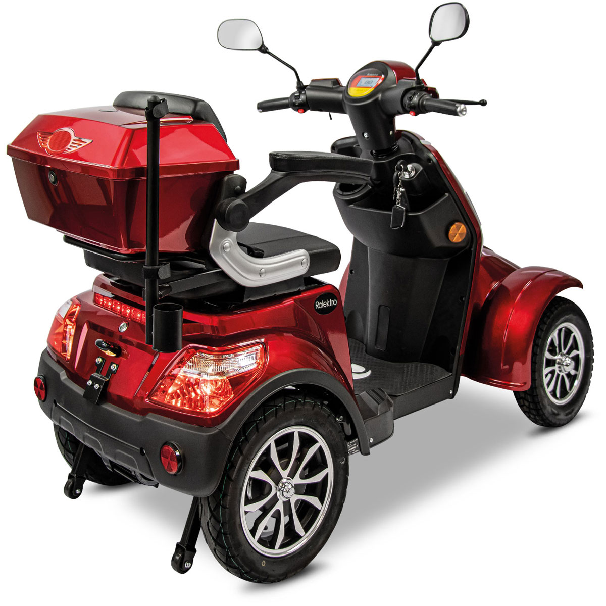 Rolektro E-Quad 25 V.3 Lithium, Rot, 60V-30Ah Akku, 1000 Watt Bild 5