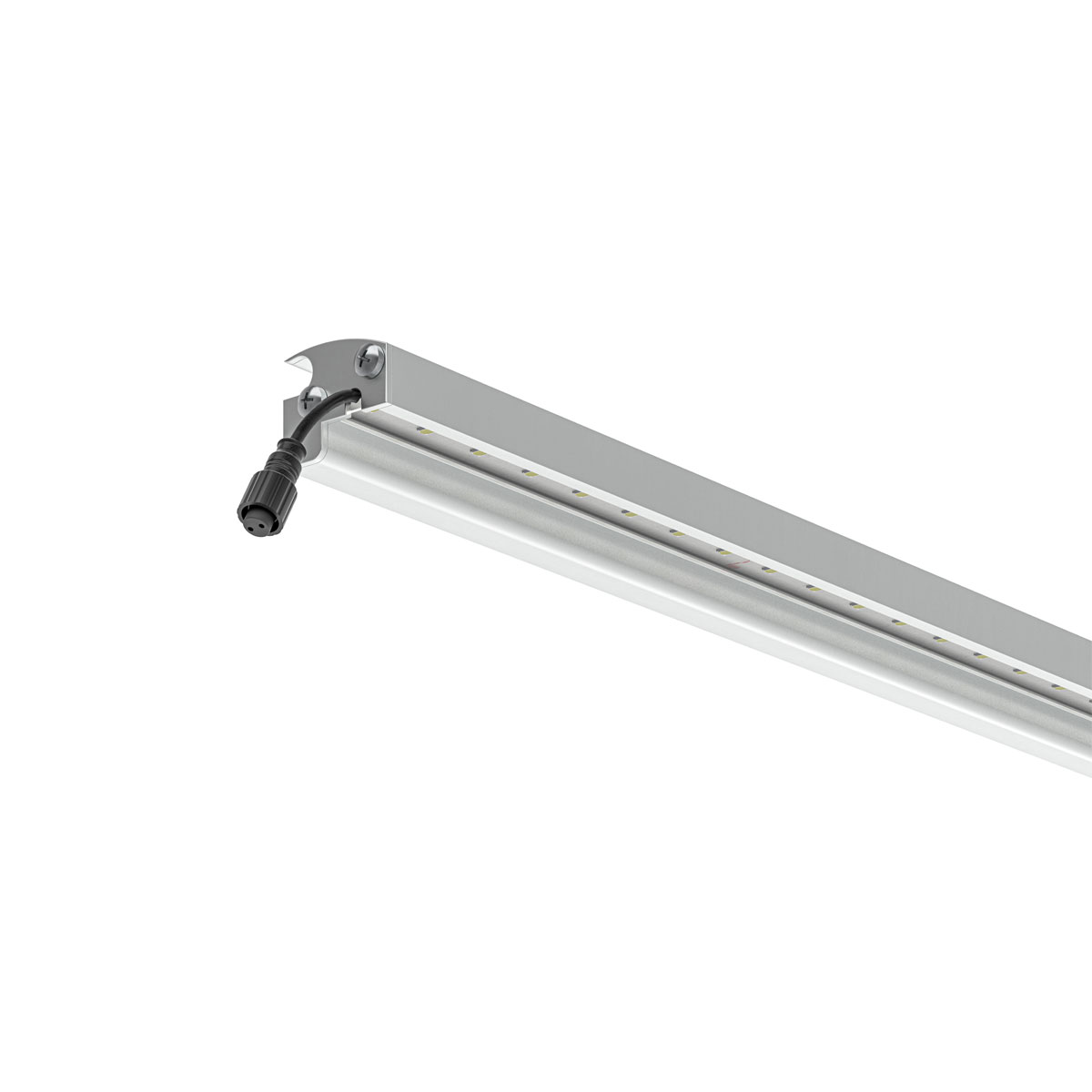 LyghtUp LED-Leuchtleiste fur Doppelstabmatten 246 cm silber
