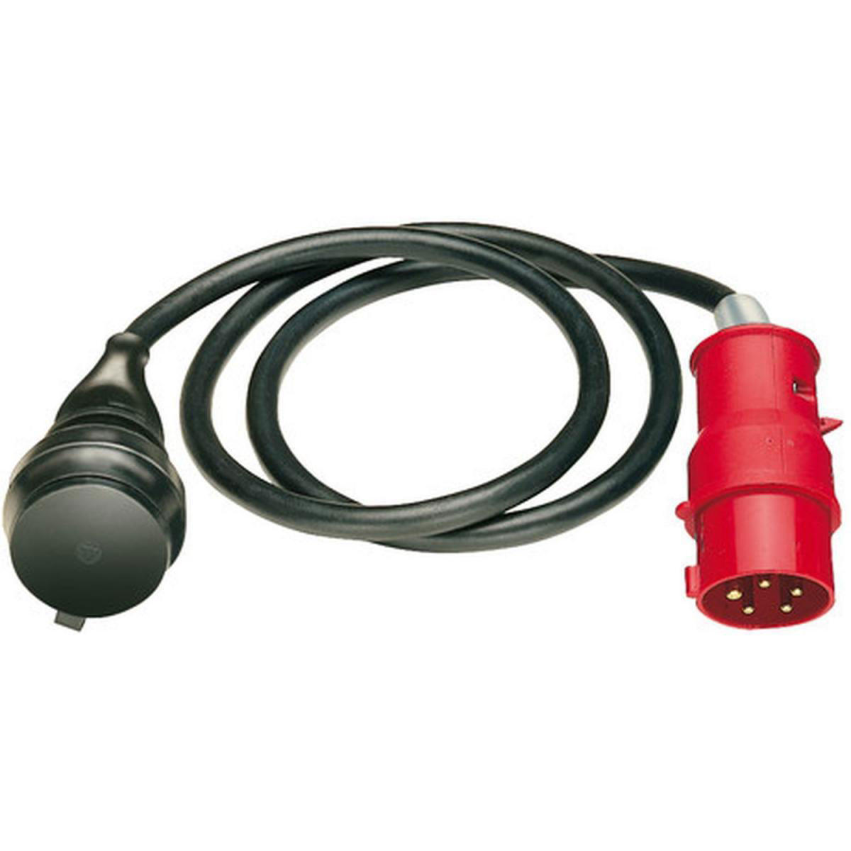 Adapter Leitung IP44 CEEStecker 400V/16A1,5m schwarz H07RN-F 3G1,5