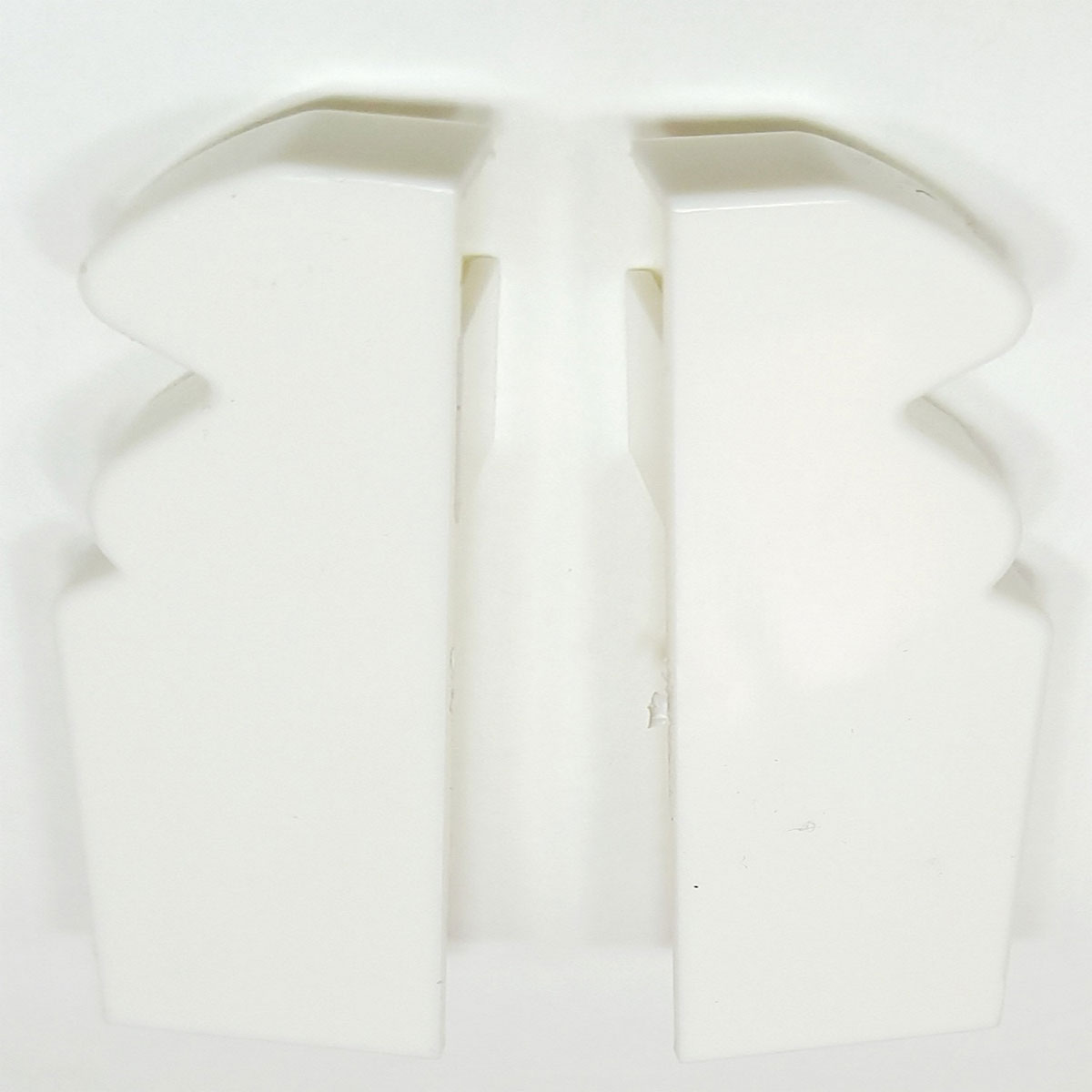 Endkappe Hamburg weiß 5,8 cm 1,8 x 0,7 x 5,8 cm