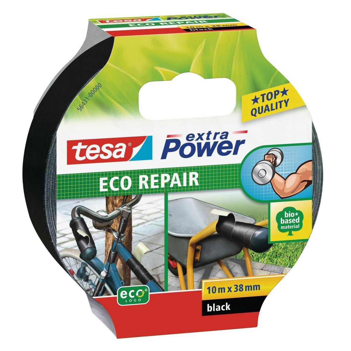 Tesa Extra Power Universal Eco 10mx38 mm schwarz