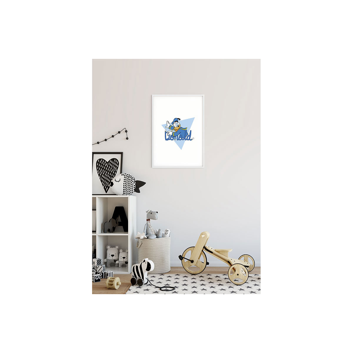 Komar  Wandbild Donald Duck Triangle 30x40 cm Bild 5